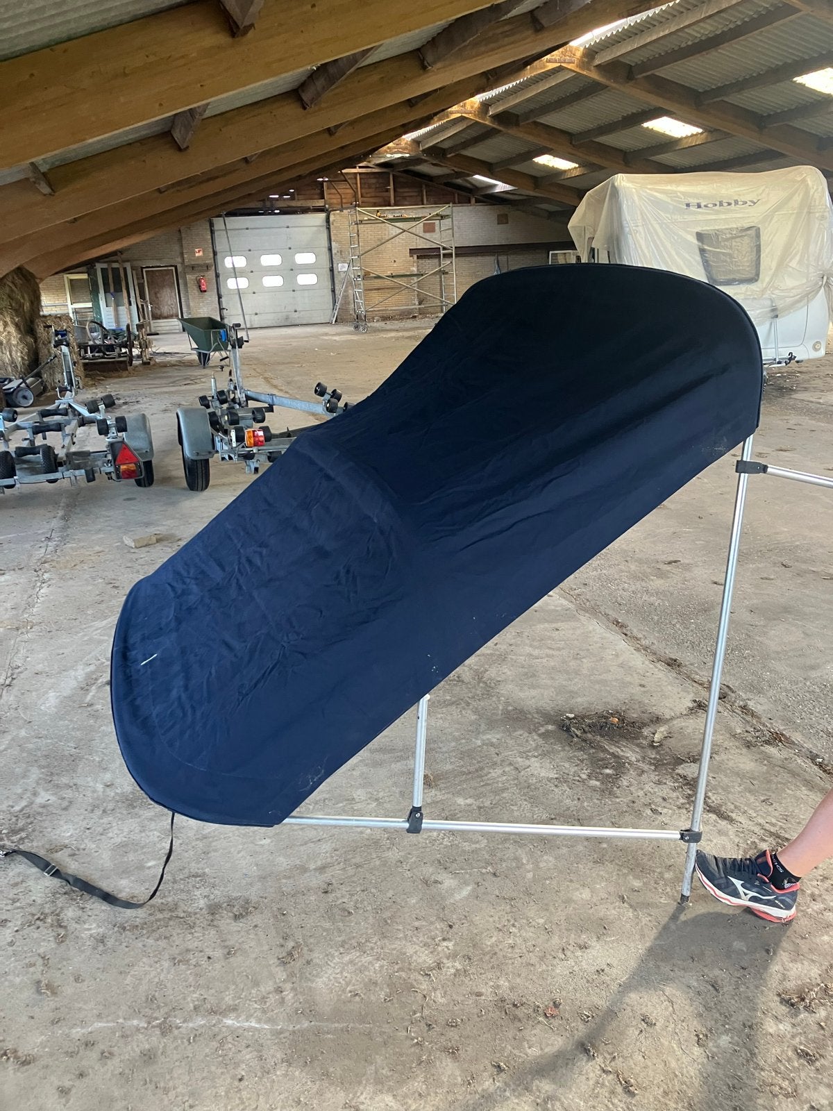Florida Boot Tops Biminitop/Camperkap - Donkerblauw 205cm, Watersport en Boten, Ophalen, Zo goed als nieuw, Overige typen