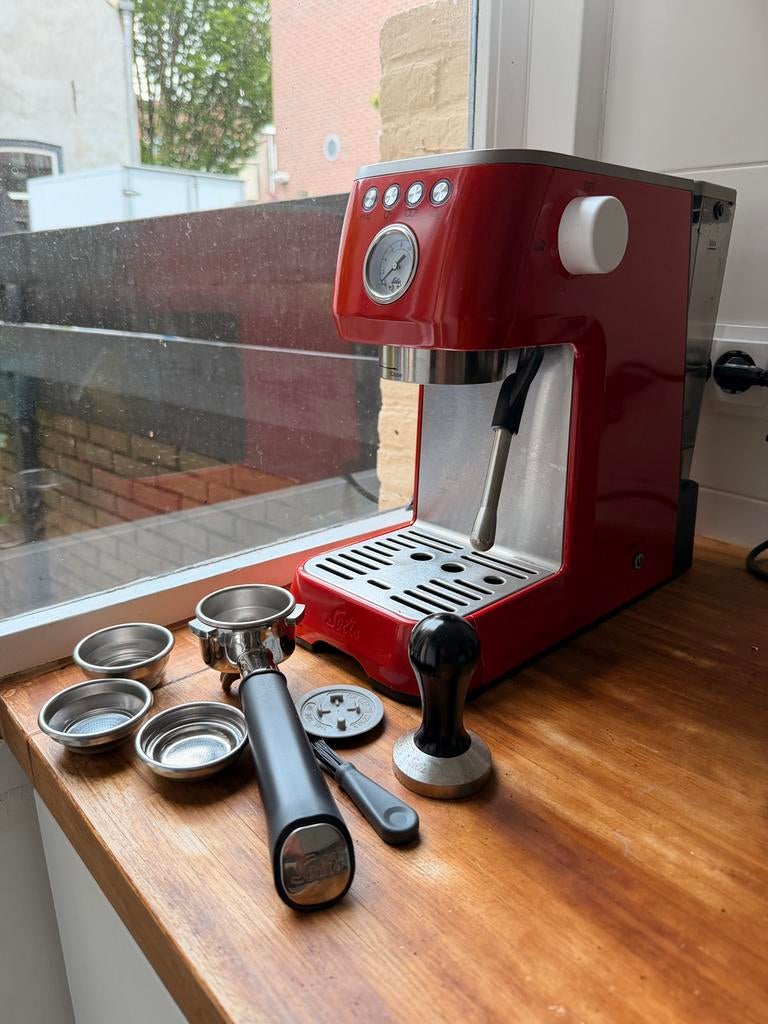 Solis Barista Perfetta Plus - Zo goed als nieuw, Ophalen, Zo goed als nieuw