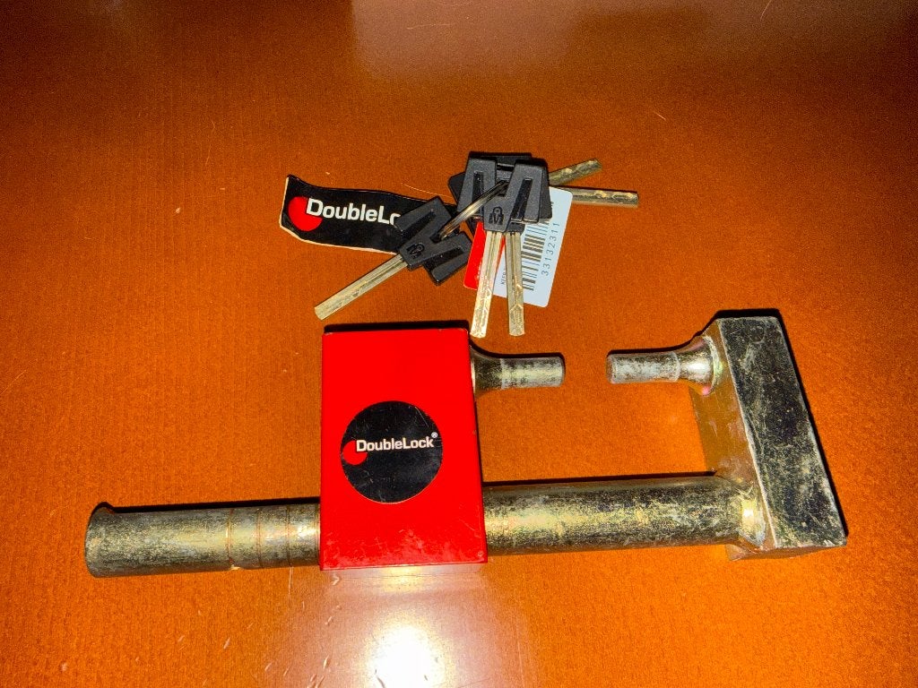 Disselslot DoubleLock, Ophalen of Verzenden, Gebruikt