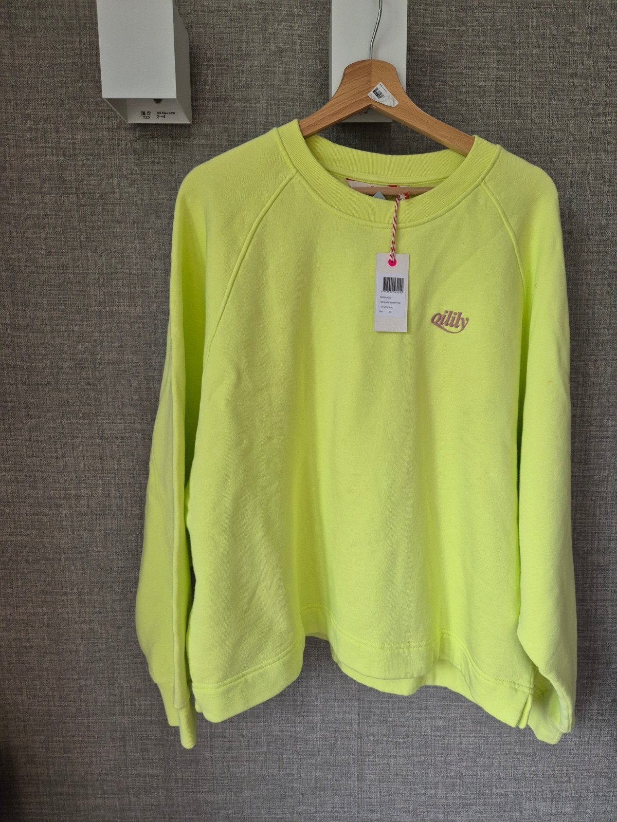 Oilily Hari Sweatshirt Sunny Lime XXL - Nieuw met kaartje, Oilily, Geel, Maat 46/48 (XL) of groter, Nieuw