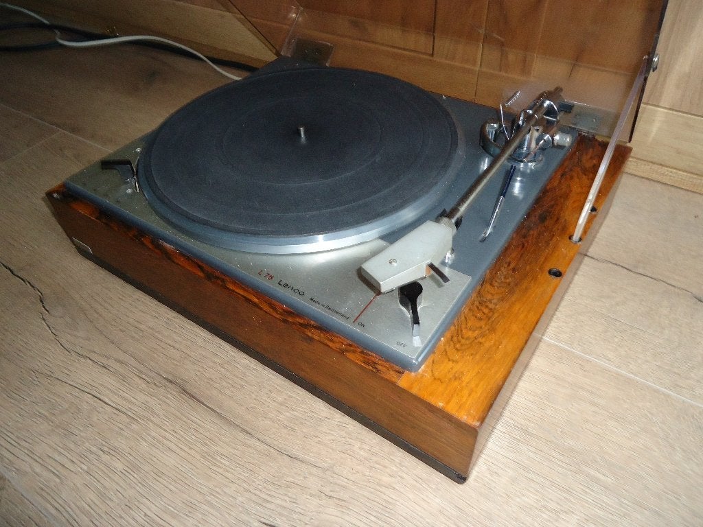 Lenco  L75, Refurbished, Pitch-regelaar, Platenspeler, Ophalen