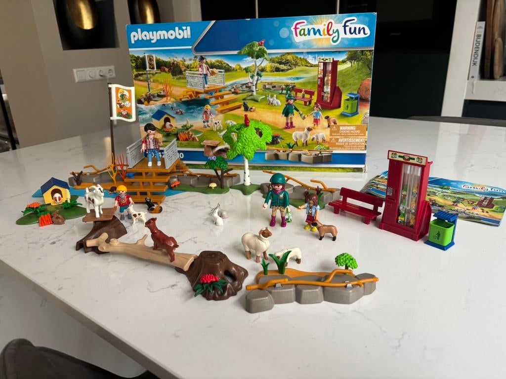Playmobil dierenpark, Kinderen en Baby's, Speelgoed | Playmobil, Ophalen of Verzenden, Zo goed als nieuw, Complete set