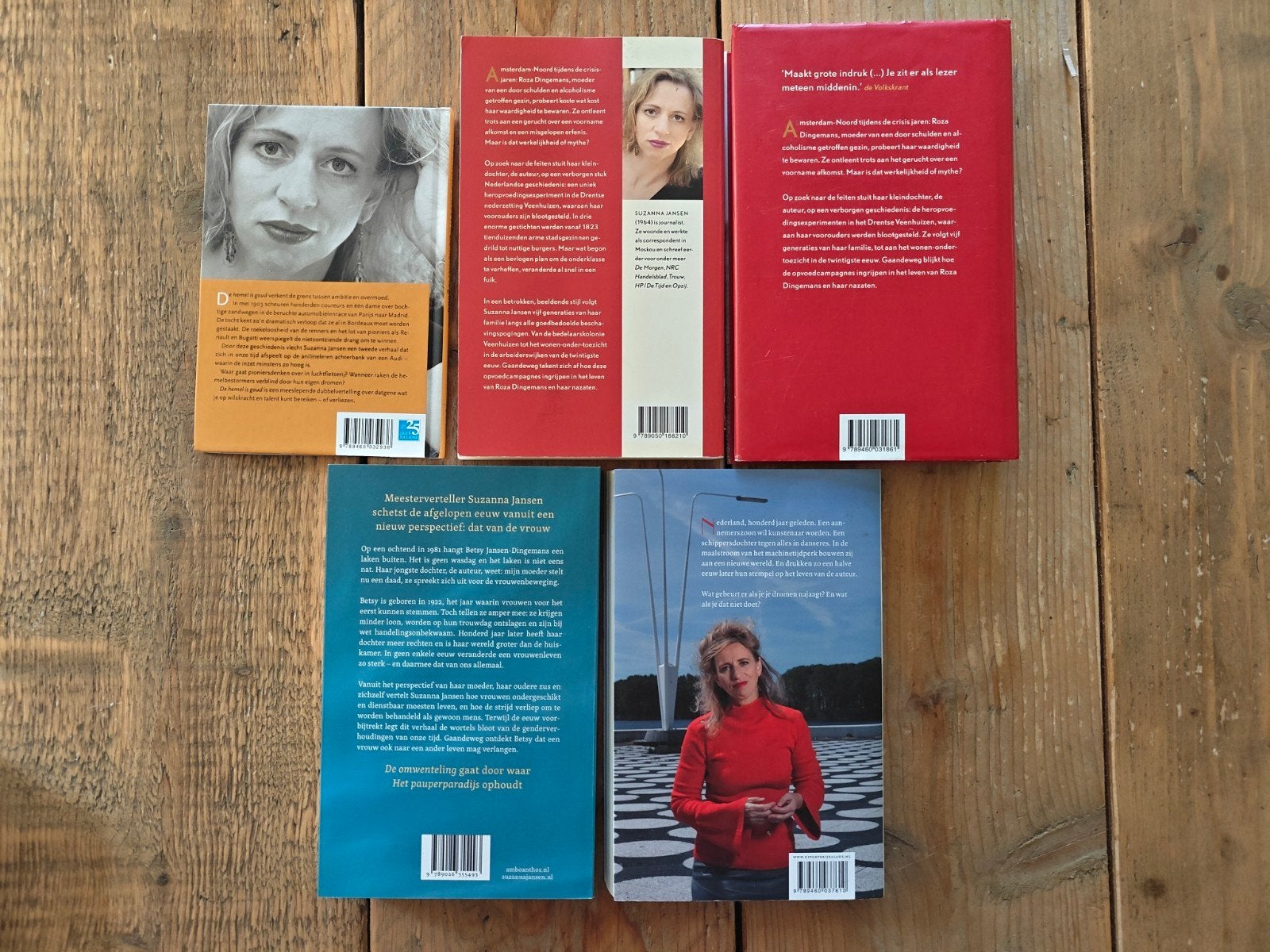 5 Boeken van Suzanna Jansen., Boeken, Ophalen of Verzenden, Zo goed als nieuw