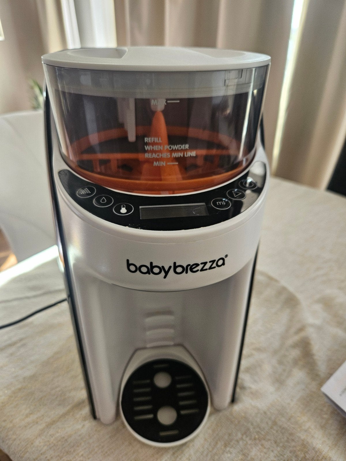 Baby Brezza Formula Pro Advanced Flessenmaker, Kinderen en Baby's, Automatisch, Ophalen of Verzenden, Zo goed als nieuw, Flessenmaker