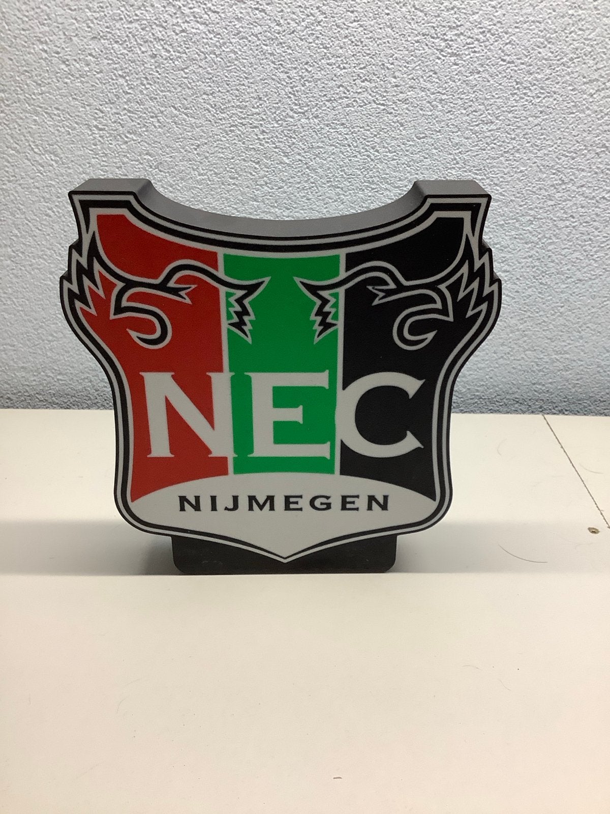 NEC Nijmegen LED Logo - Sfeervolle Verlichting 3d, Meerkleurig, Overige stijlen, Nieuw, Kunststof