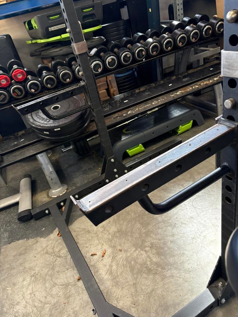 Crossmaxx squat rek rack, Ophalen, Gebruikt, Zwart, Squat rek