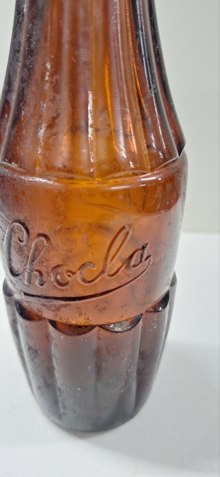 Vintage Chocla fles 0.20L - Bruin glas, Verzenden