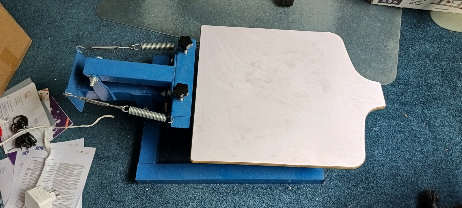 Flashdyer Zeefdruk Machine en Kleding zeefdruk machine, Hobby en Vrije tijd, Ophalen, Gebruikt, Gereedschap of Toebehoren