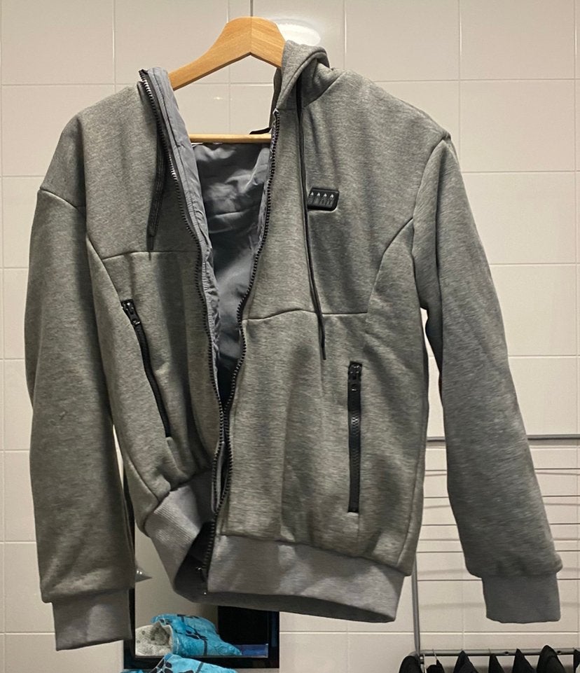 Warmte Vest Dames/Heren (Geeft Warmte Met Kabel & Powerbank), Ophalen of Verzenden, Nieuw, Maat 34 (XS) of kleiner, Grijs