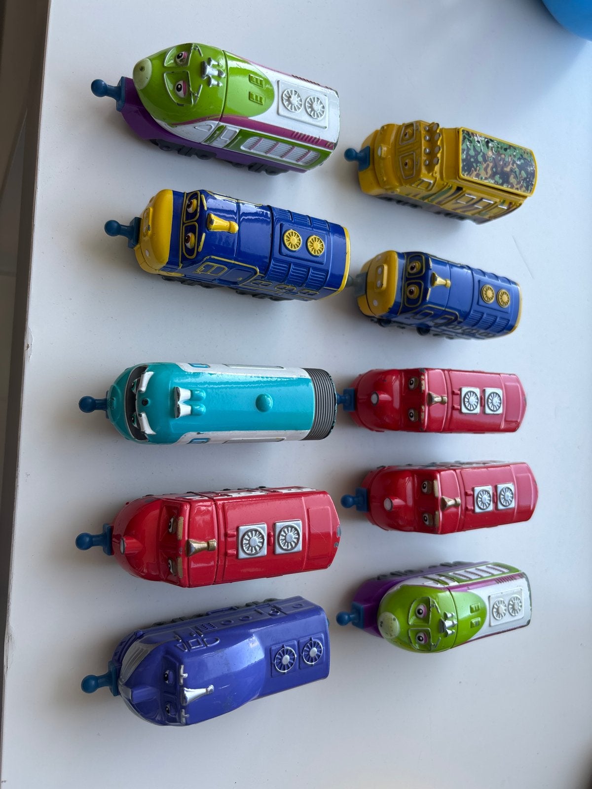 Chuggington Treinen, Ophalen, Gebruikt