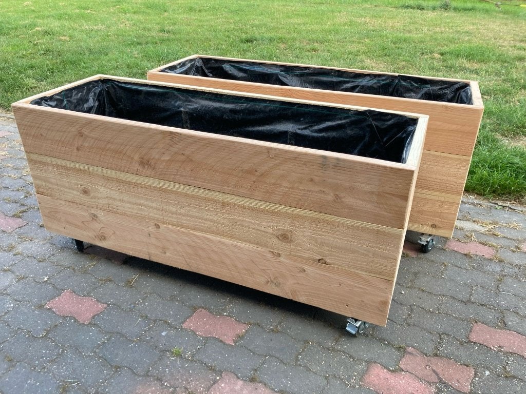 Plantenbakken, 100 cm of meer, Nieuw, Ophalen of Verzenden, Rechthoekig