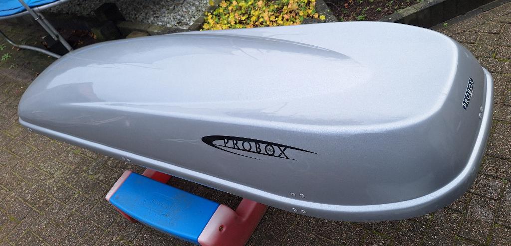 Dakkoffer HAPRO Probox 485 / Grijs Glossy / +/-2,27m. lang, Ophalen, Gebruikt