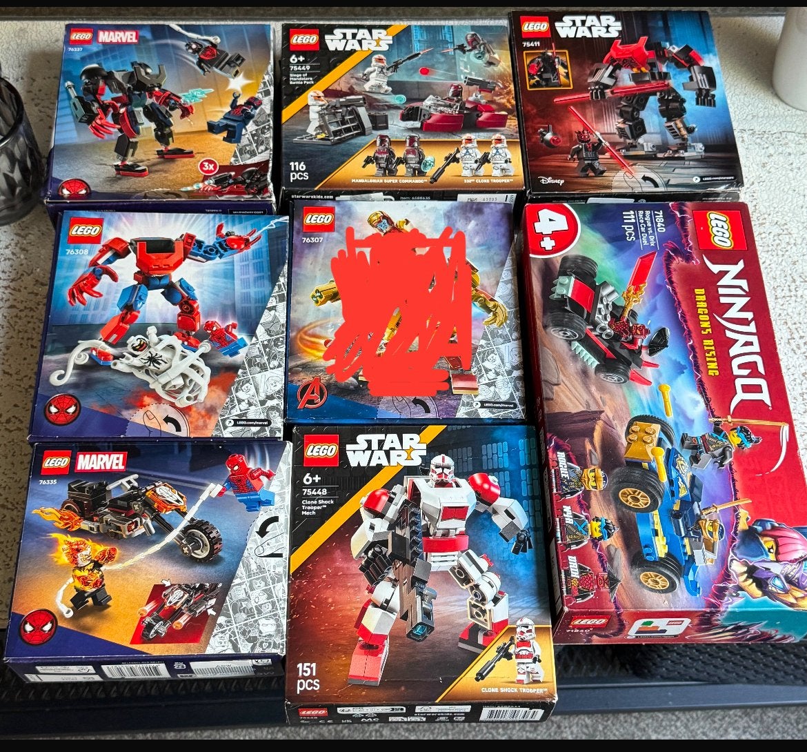 7 lego setjes nieuw!!, Kinderen en Baby's, Speelgoed | Duplo en Lego, Ophalen, Nieuw
