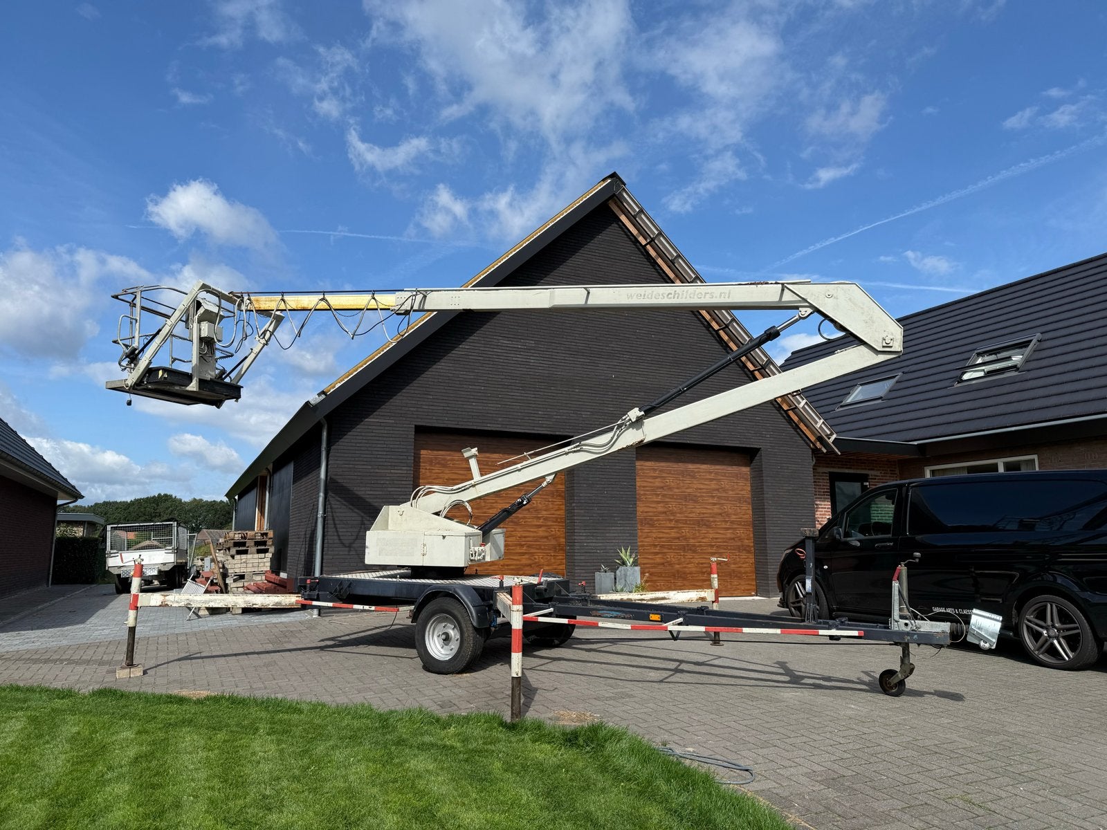 Hoogwerker Omme 16000r 16mtr!, Ophalen