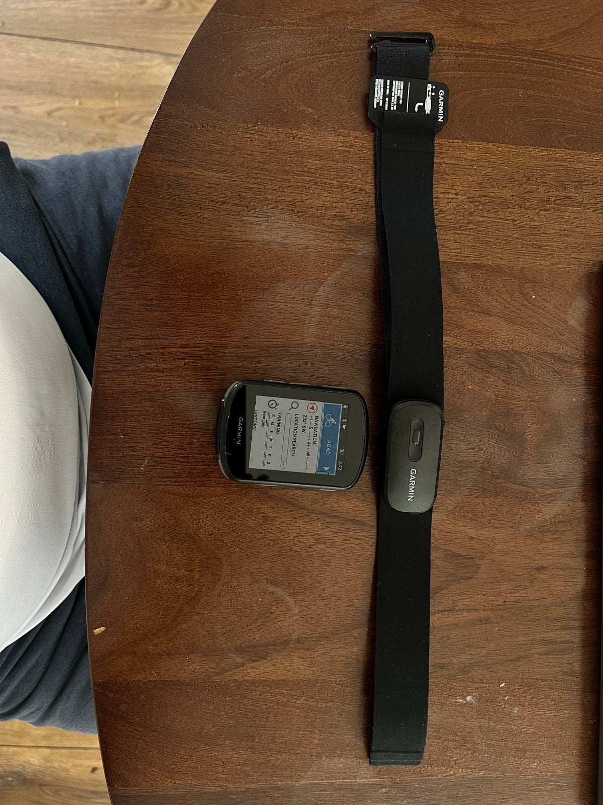 Garmin Edge 540 Fietscomputer & HRM 200 Hartslagmeter, Fietsen en Brommers, Fietsaccessoires | Fietscomputers, Ophalen of Verzenden
