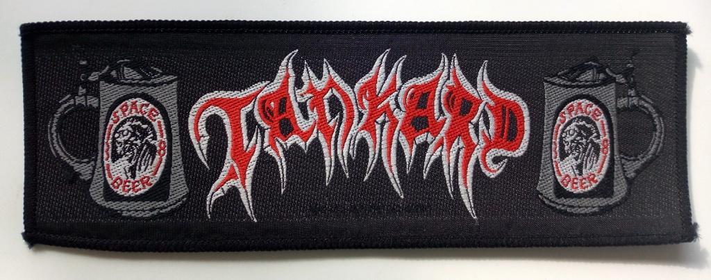 TANKARD ZEER ZELDZAME VINTAGE 1990 STRIP PATCH T101, Verzenden, Nieuw, Kleding