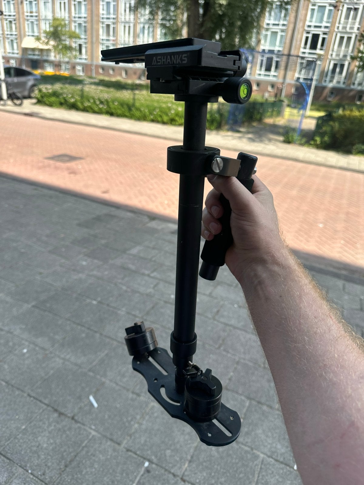 Ashanks Camera Stabilisator DSLR Steadicam, Ophalen, 125 cm of minder, Met waterpas, Overige typen