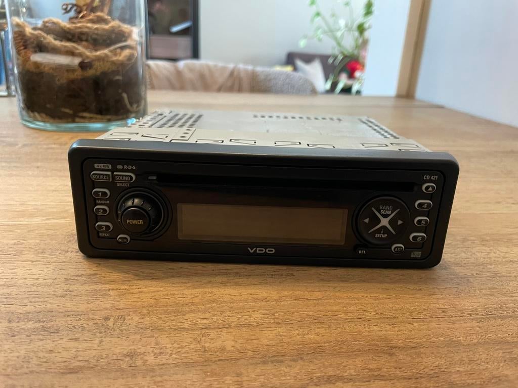 Originele chrysler VDO autoradio 1 Din, Auto diversen, Autoradio's, Ophalen of Verzenden, Gebruikt