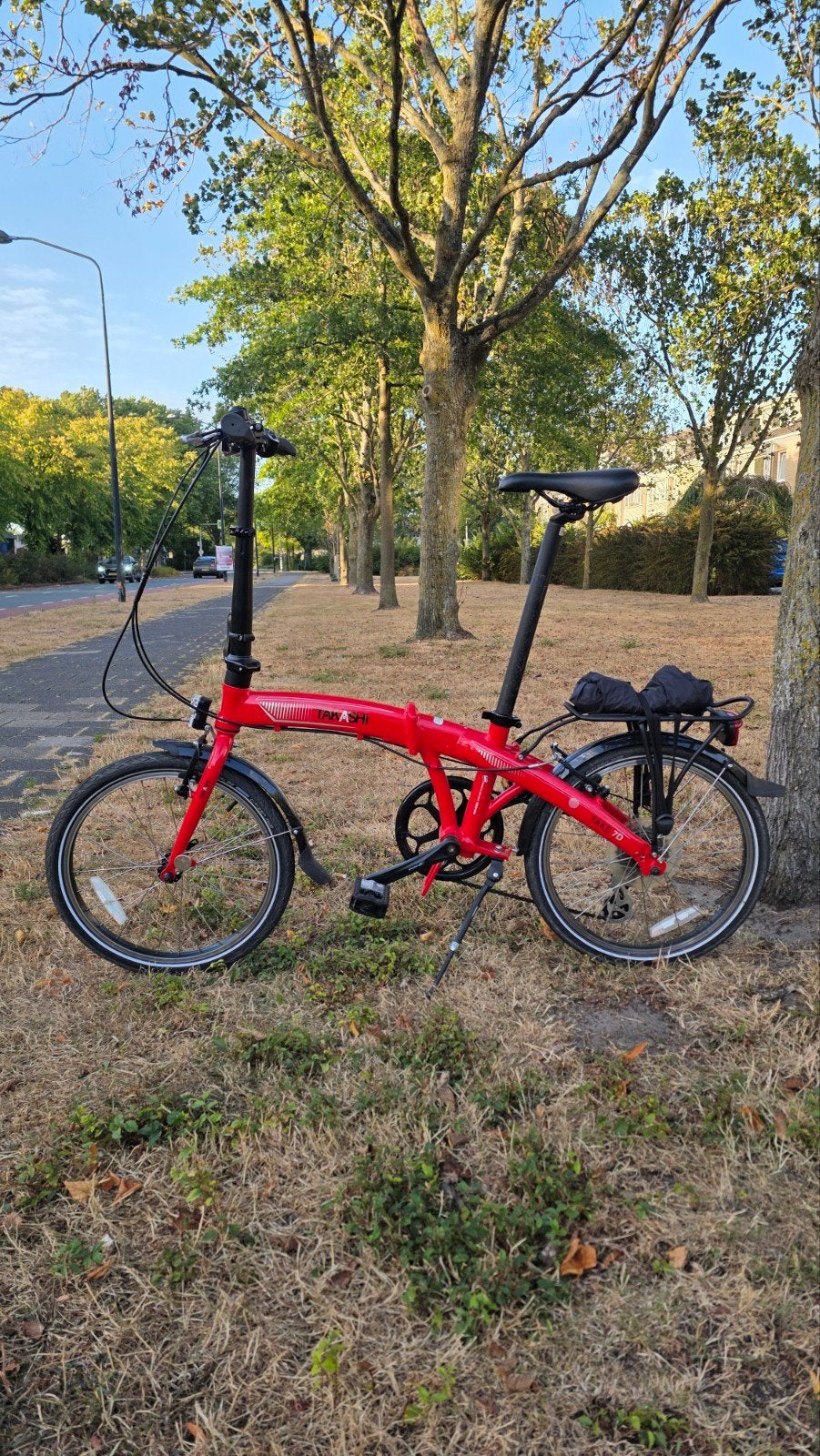 ZGAN - Takashi 7D Vouwfiets met 7 Versnellingen, Fietsen en Brommers, Fietsen | Vouwfietsen, Ophalen, Zo goed als nieuw, 16 tot 18 inch