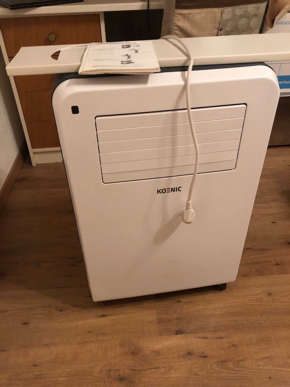 Koenic Mobiele Airco, Ophalen, Minder dan 60 m³, 3 snelheden of meer, Zo goed als nieuw