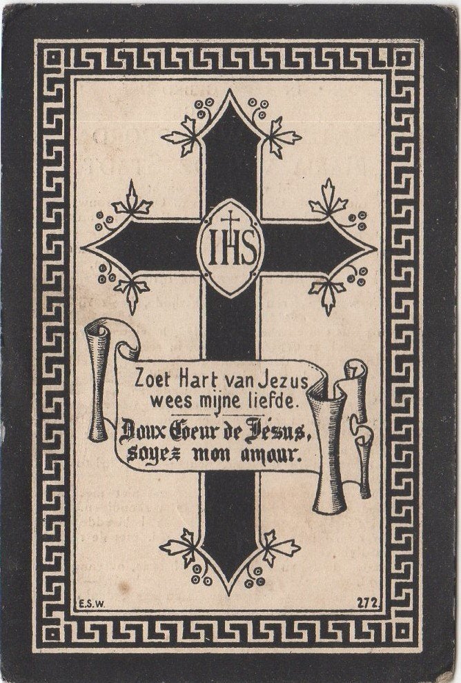Antonia W. van de Stadt 1897 Aardenburg + 1916 Strijp, 18 jr, Verzenden