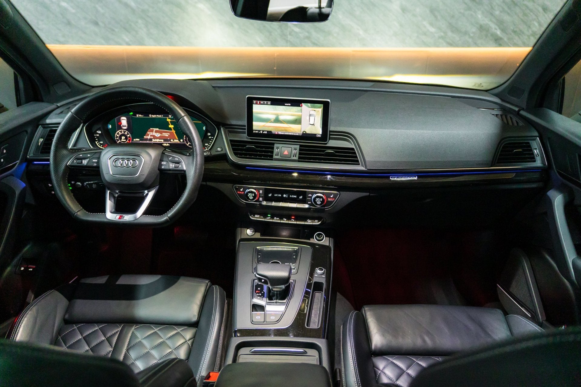 Audi Q5 55 TFSI e quattro Competition|Luchtv|B&O|HUD|RS-SEAT, Auto's, Automaat, Euro 6, 4 cilinders, Bedrijf