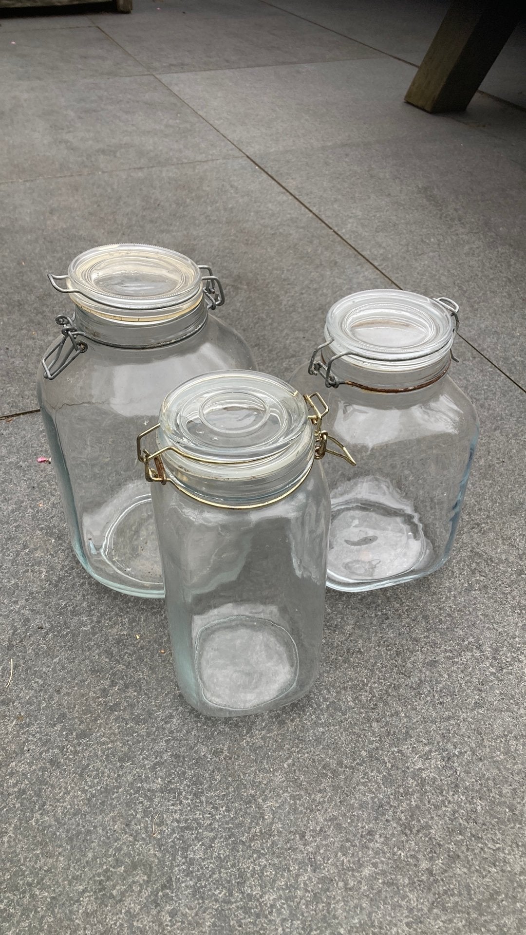 Weckpotten, Ophalen, Gebruikt, Glas