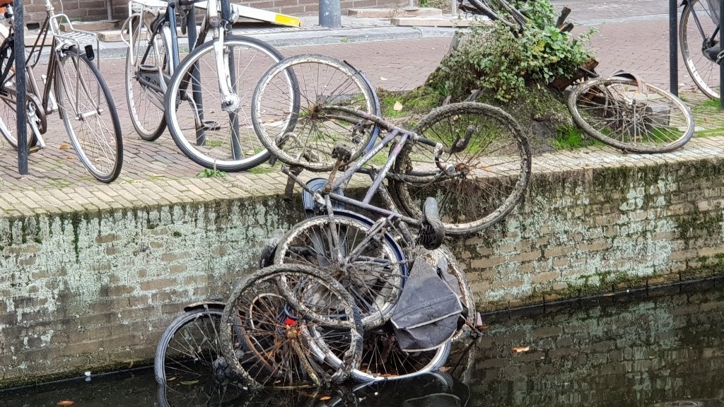 Gratis ophalen van fietswrakken / oude fietsen – Amersfoort, Ophalen of Verzenden, Gebruikt, Overige merken