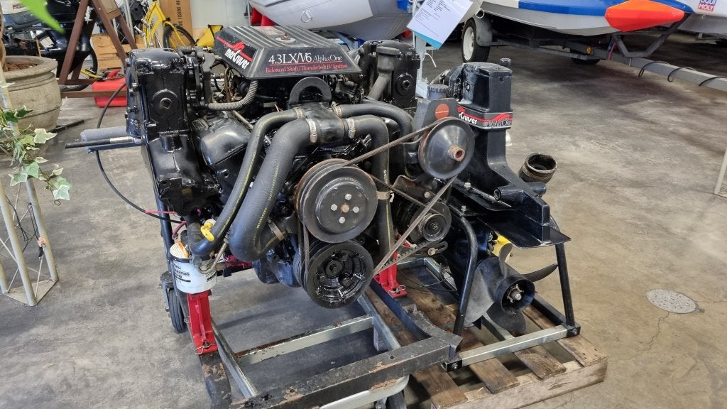 MerCruiser 4,3 V6 Alpha One Complete set incl. staartstuk, Watersport en Boten, Gebruikt, Benzine, Binnenboordmotor, 30 pk of meer