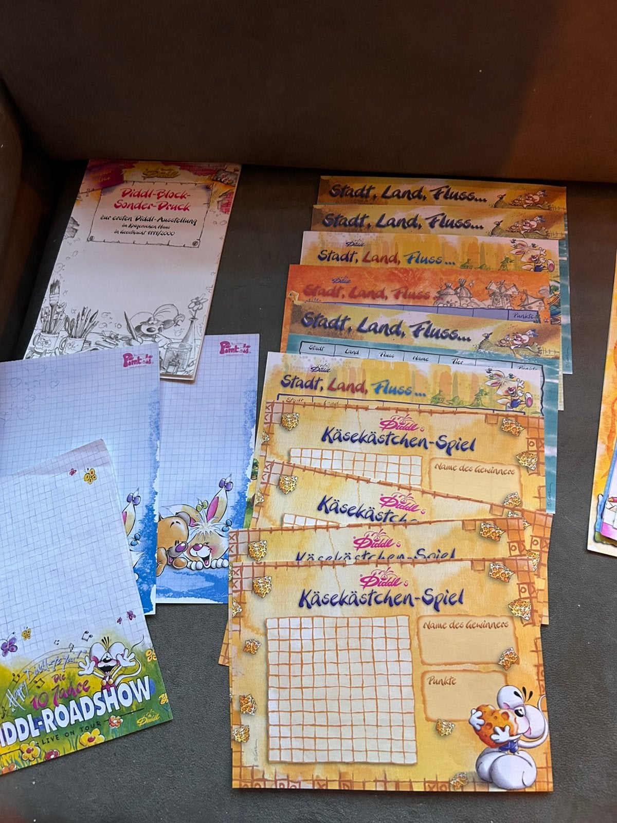 Zeer veel diddl blaadjes., Ophalen of Verzenden, Zo goed als nieuw, Papier, Kaart of Schrift