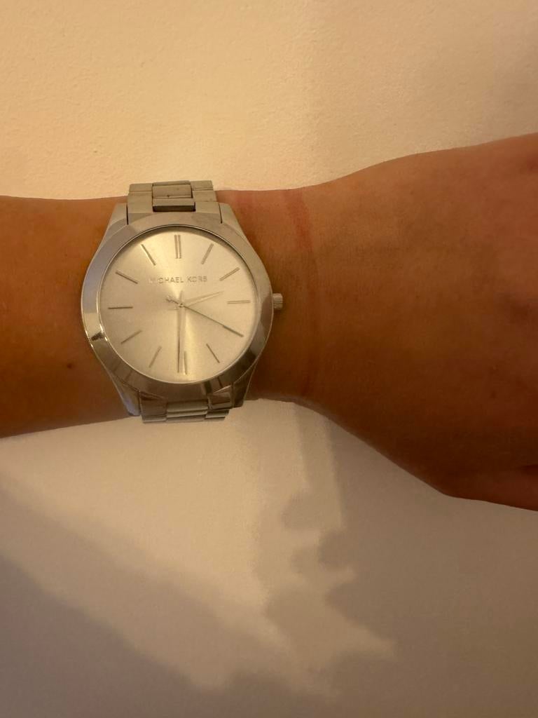 Michael kors horloge dames, Overige merken, Staal, Gebruikt, Polshorloge