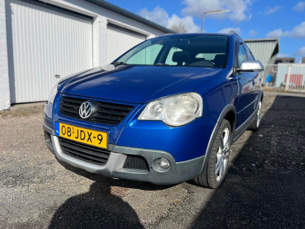 Volkswagen Polo 1.4 TDI 51KW Cross 2006 Blauw, Voorwielaandrijving, Stof, Blauw, 610 kg