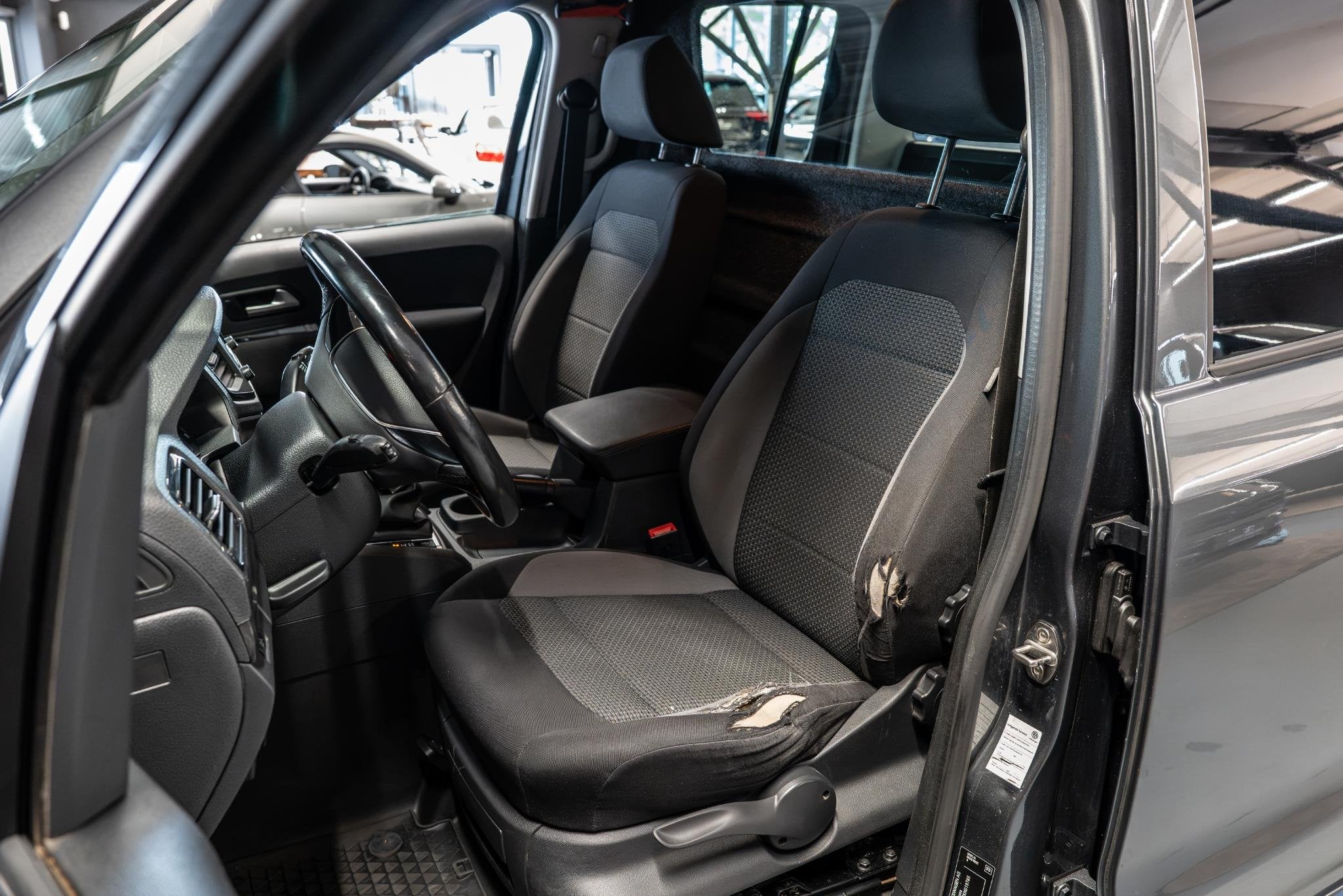 Volkswagen Amarok 3.0 TDI Plus Cab Comfortline Dealer Onderh, Gebruikt, 3000 kg, 163 pk, Bedrijf