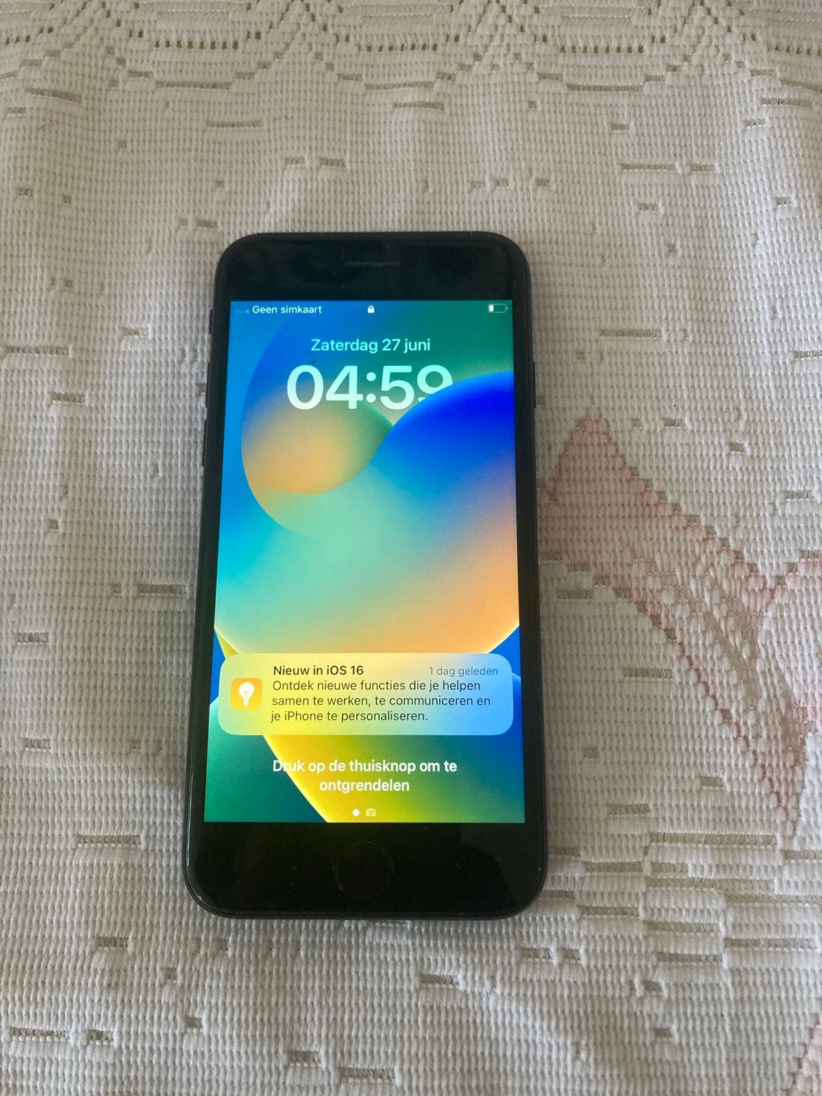iPhone SE 2020 Zwart - 64GB - Batterij 86%, Telecommunicatie, Mobiele telefoons | Apple iPhone, Gebruikt, Zwart, Ophalen of Verzenden