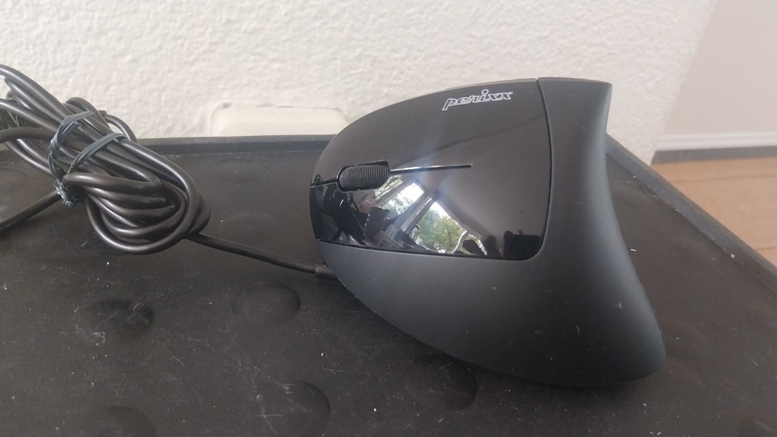 Perixx PERIMICE-513L Bedrade Ergonomische Muis - Zo goed als, Computers en Software, Muizen, Muis, Ergonomisch, Linkshandig, Ophalen of Verzenden