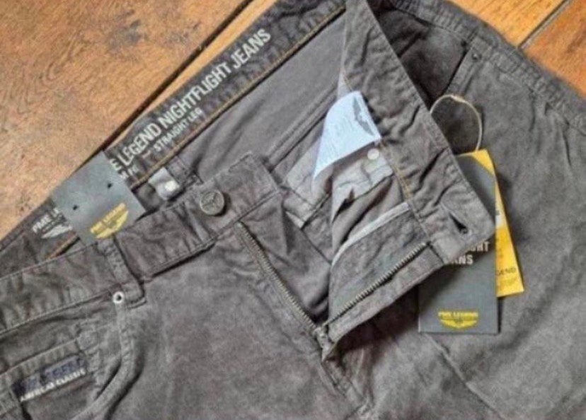Pme legend Ribstof broek jeans 36/38 nieuw, W36 - W38 (confectie 52/54), ., Nieuw, Ophalen of Verzenden