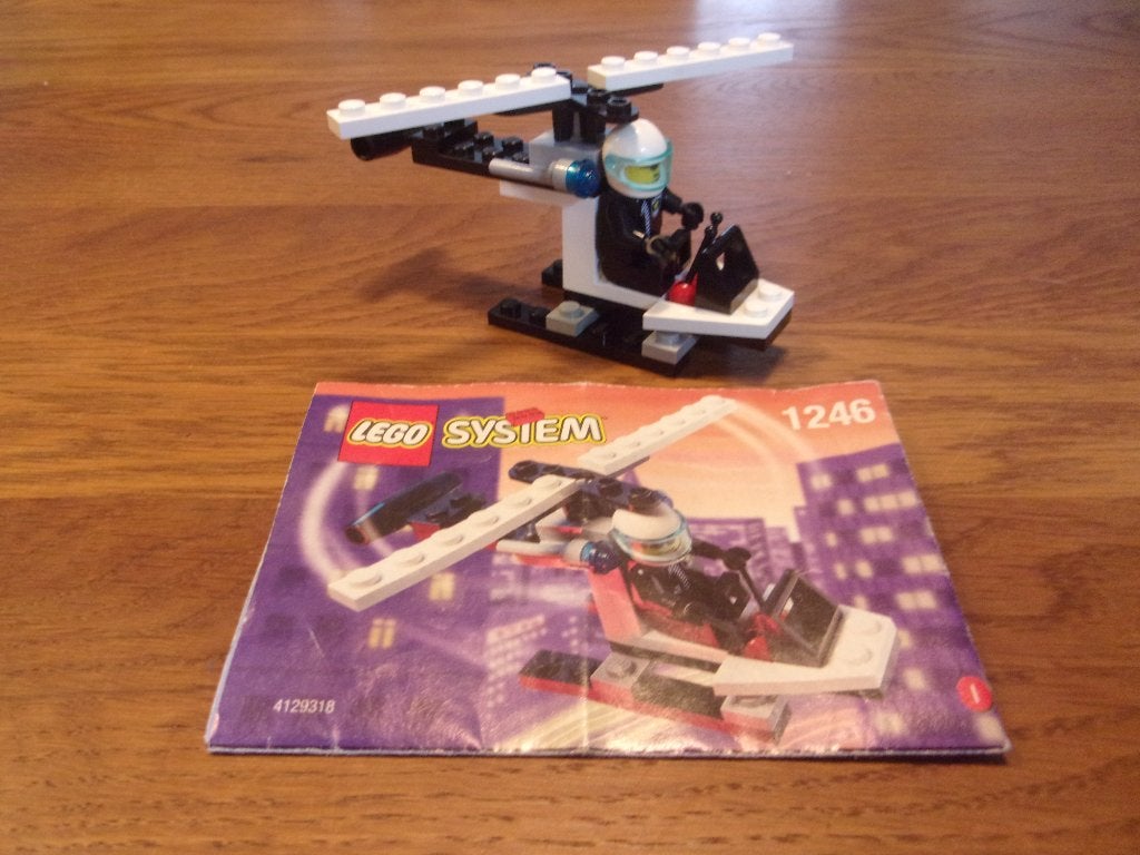 Lego Town 1246-1 Helicopter uit 1999, Gebruikt, Overige thema's, Lego, Compleet