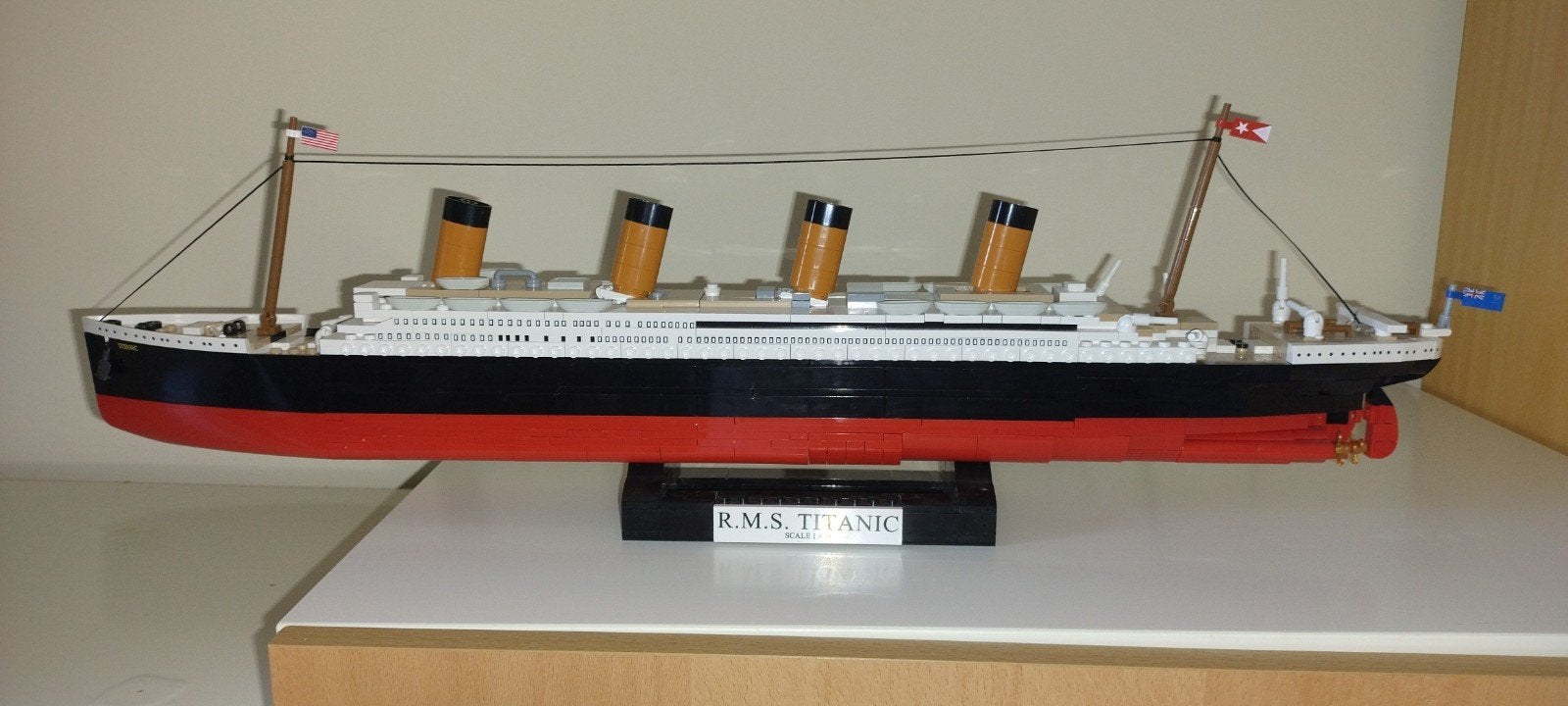 Cobi Titanic Schaal 1:450 Bouwmodel, Hobby en Vrije tijd, Modelbouw | Boten en Schepen, Ophalen, Zo goed als nieuw, 1:200 of kleiner