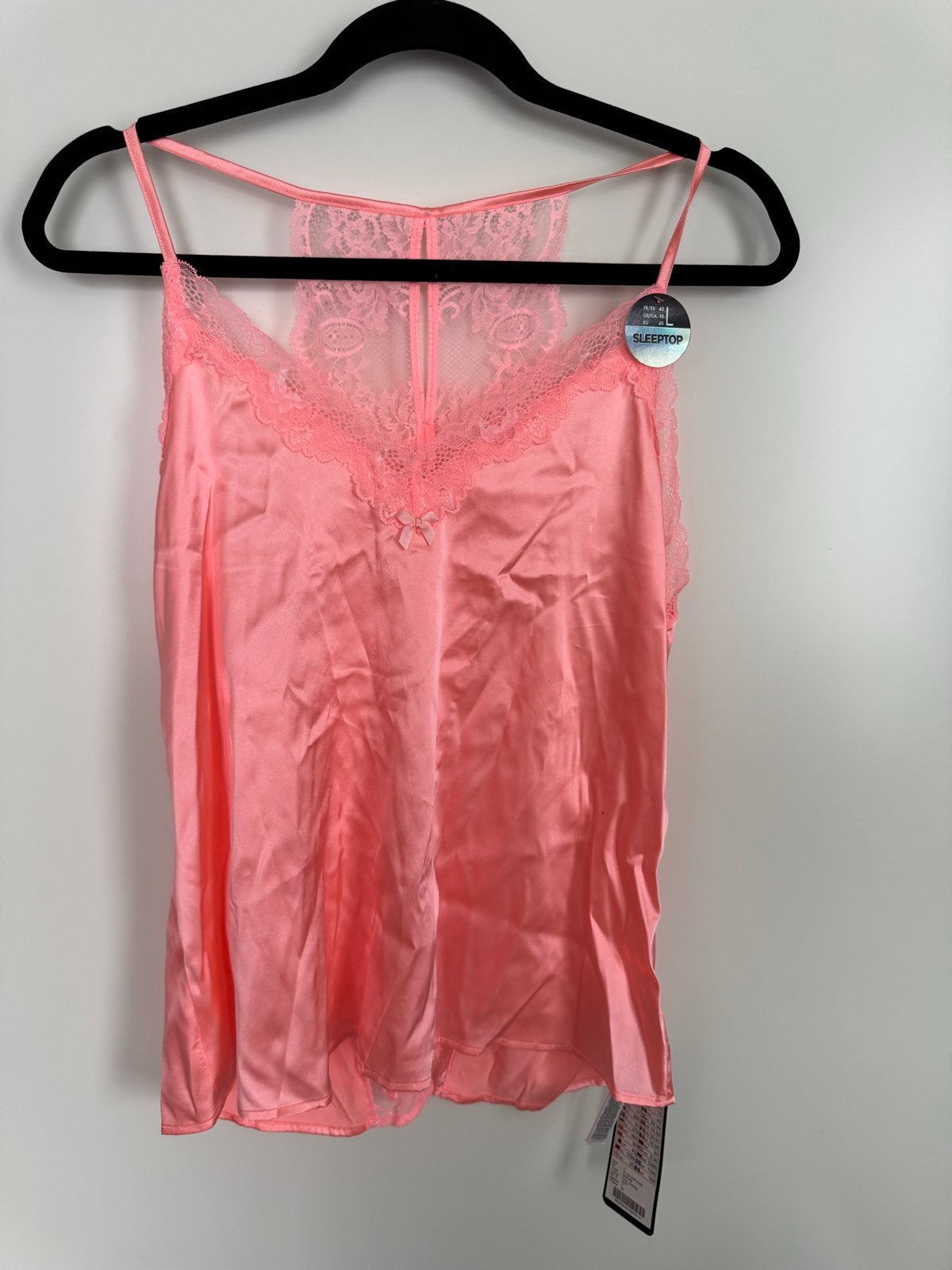 Nachthemd met Kant - Maat L, Ophalen of Verzenden, Roze, Nachtkleding