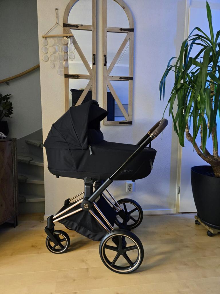 Kinderwagen cybex priam 4.0 rose gold zwart, Kinderen en Baby's, Kinderwagens en Combinaties, Ophalen of Verzenden, Overige merken