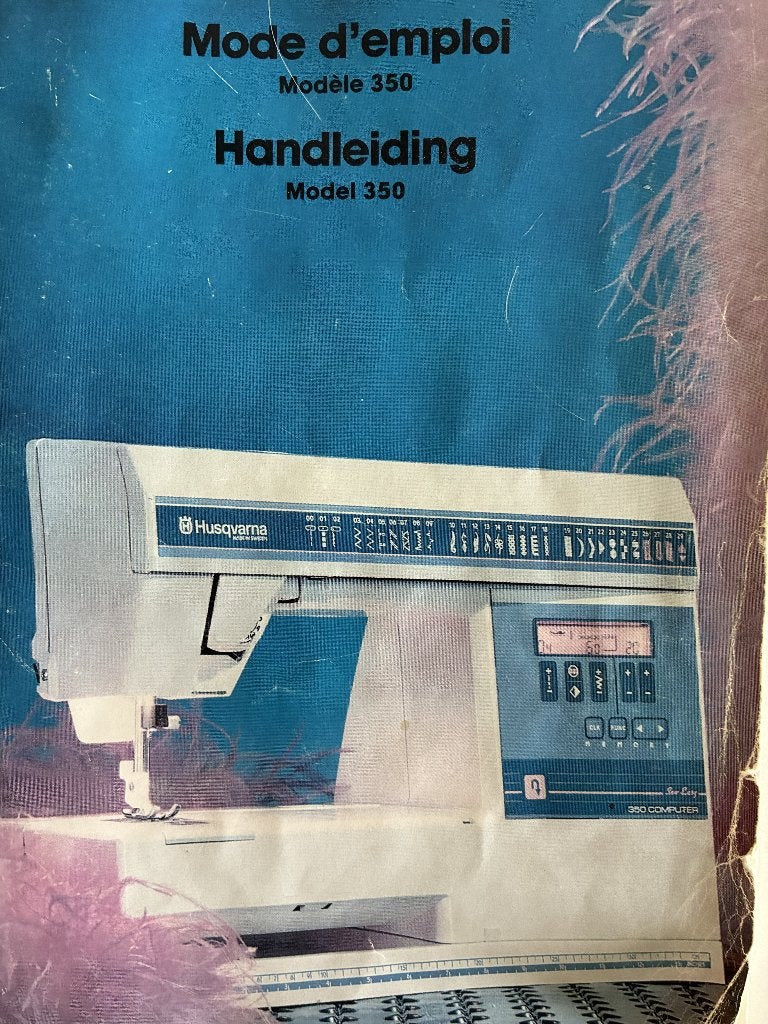 Husqvarna naaimachine model 350, Ophalen, Zo goed als nieuw, Naaimachine, Overige merken