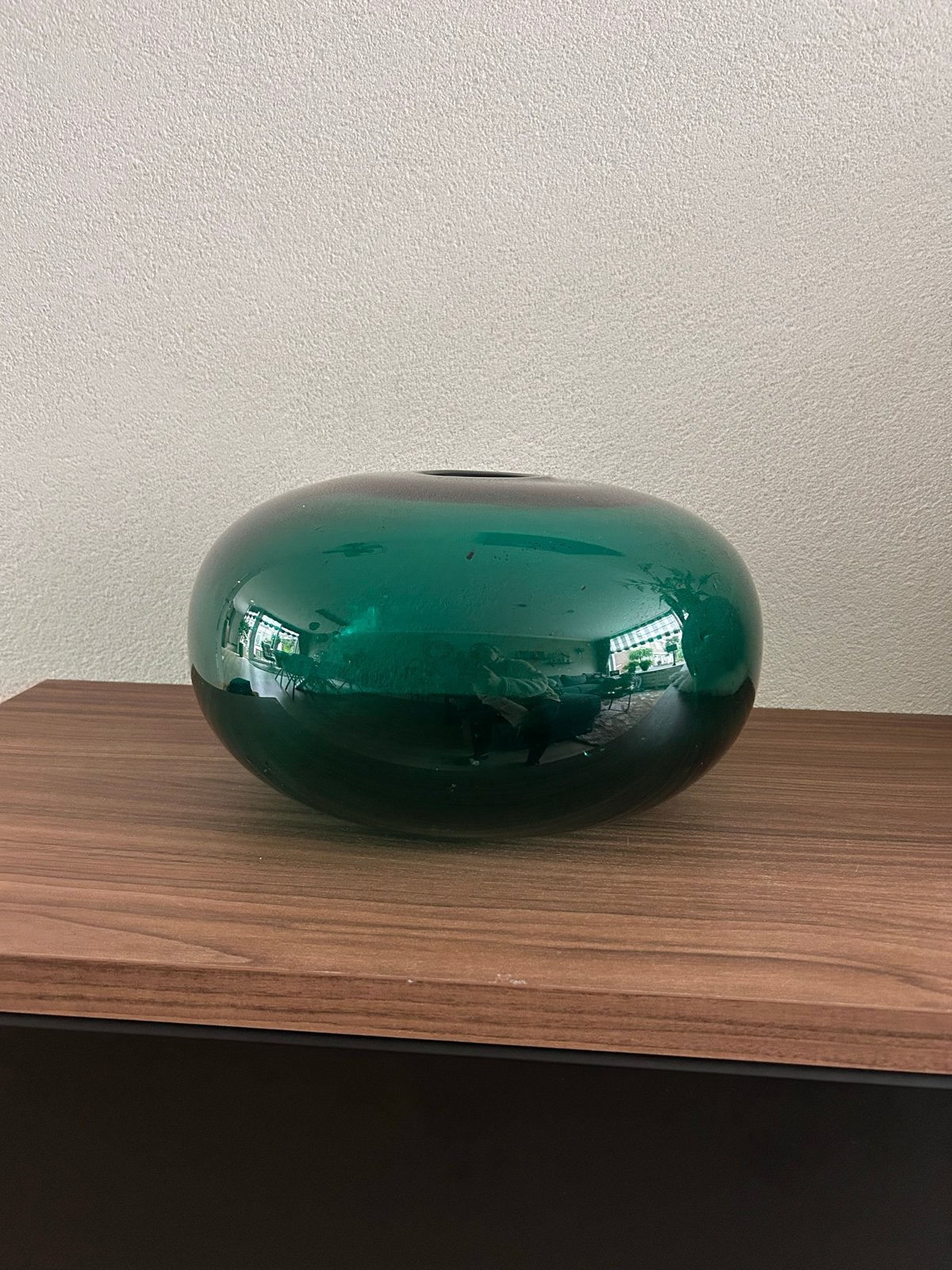 Vintage IKEA STOCKHOLM vaas - Maria Vinka - Smaragdgroen, Ophalen of Verzenden