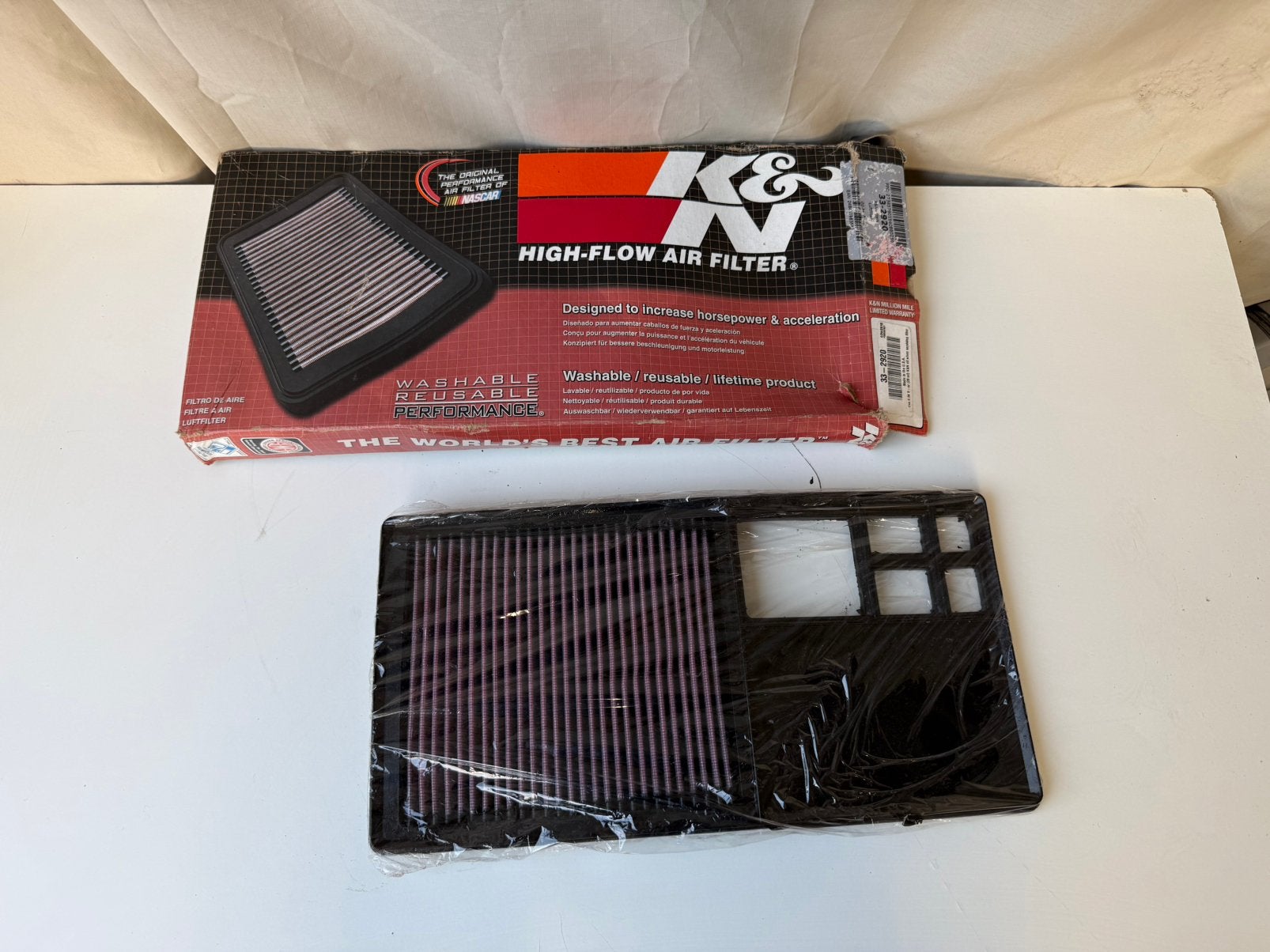 K&N vervangingsfilter Volkswagen Polo 1.4/1.6L - L4 2006, Auto-onderdelen, Ophalen of Verzenden, Nieuw, Volkswagen