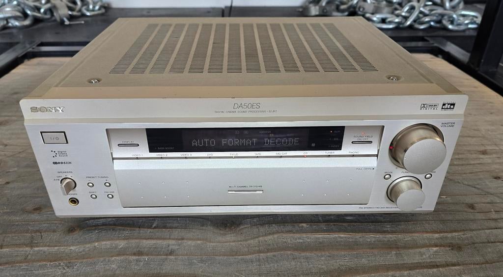 Zeer nette Sony DA50ES reciever, Audio, Tv en Foto, Versterkers en Receivers, Ophalen, Zo goed als nieuw, 120 watt of meer, Sony