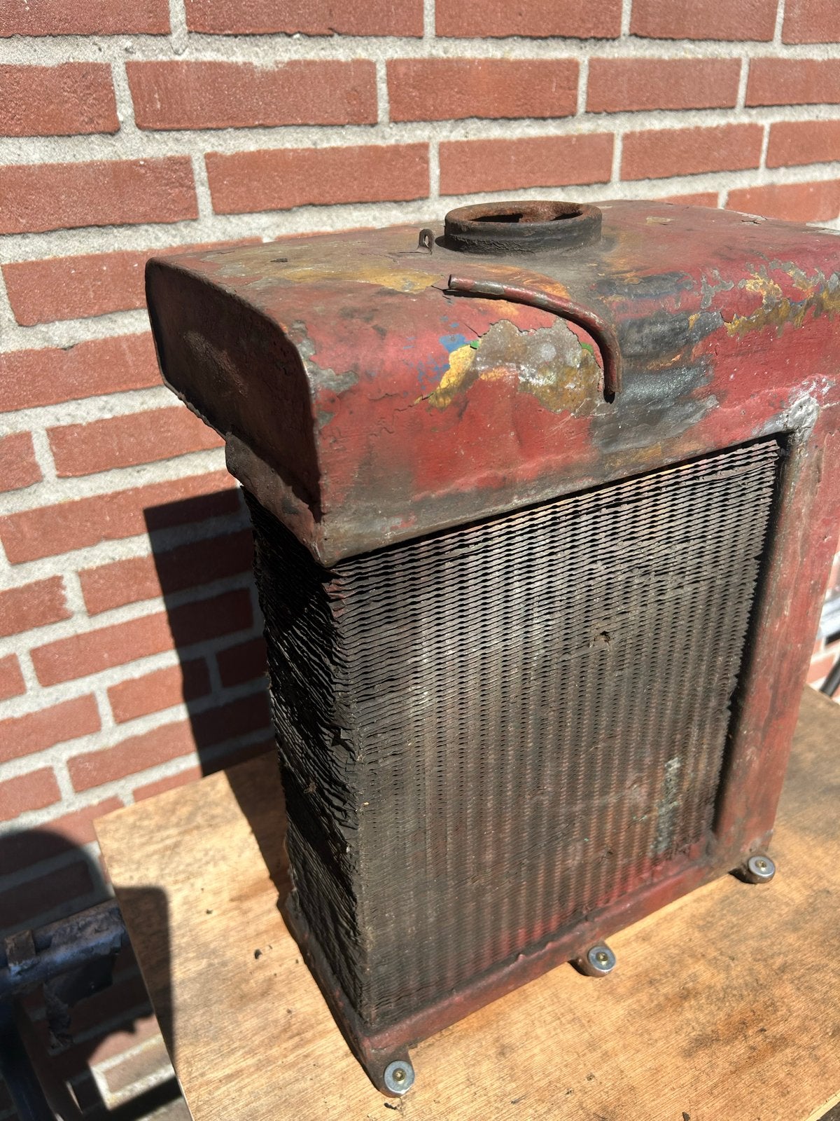 Radiateur Lanz Bulldog / Voldiessel - Lekt, Ophalen of Verzenden, Gebruikt, Oldtimer onderdelen
