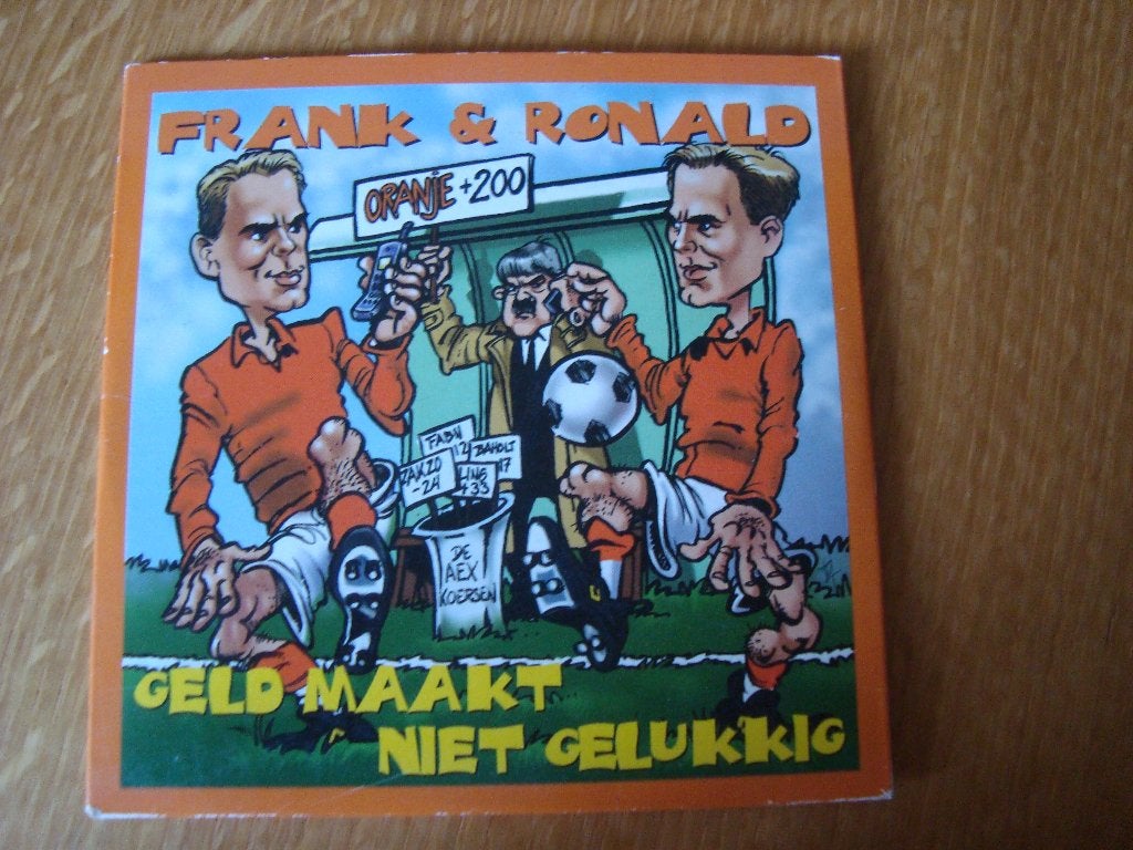 Frank en Ronald geld maakt niet gelukkig, Ophalen of Verzenden, Zo goed als nieuw, Nederlandstalig