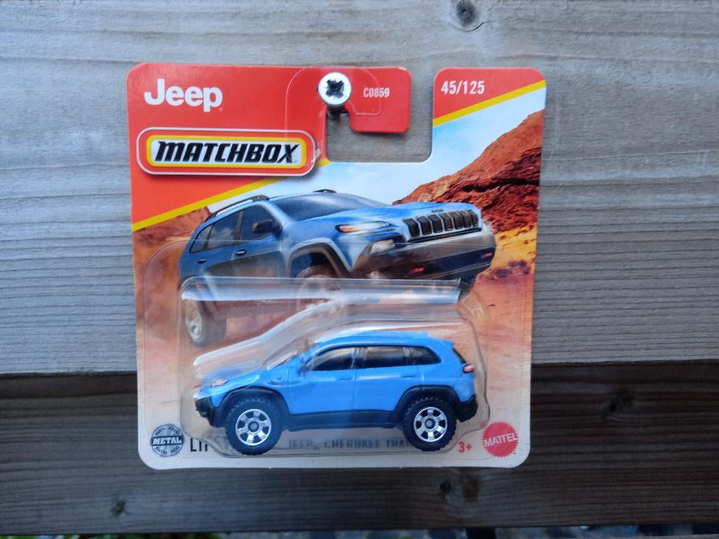 Jeep Cherokee Trailhawk Matchbox, Ophalen, Nieuw, Auto