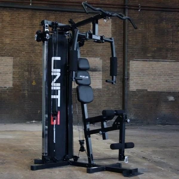 Focus Fitness Unit 6 Krachtstation Home Gym, Ophalen, Benen, Krachtstation, Zo goed als nieuw