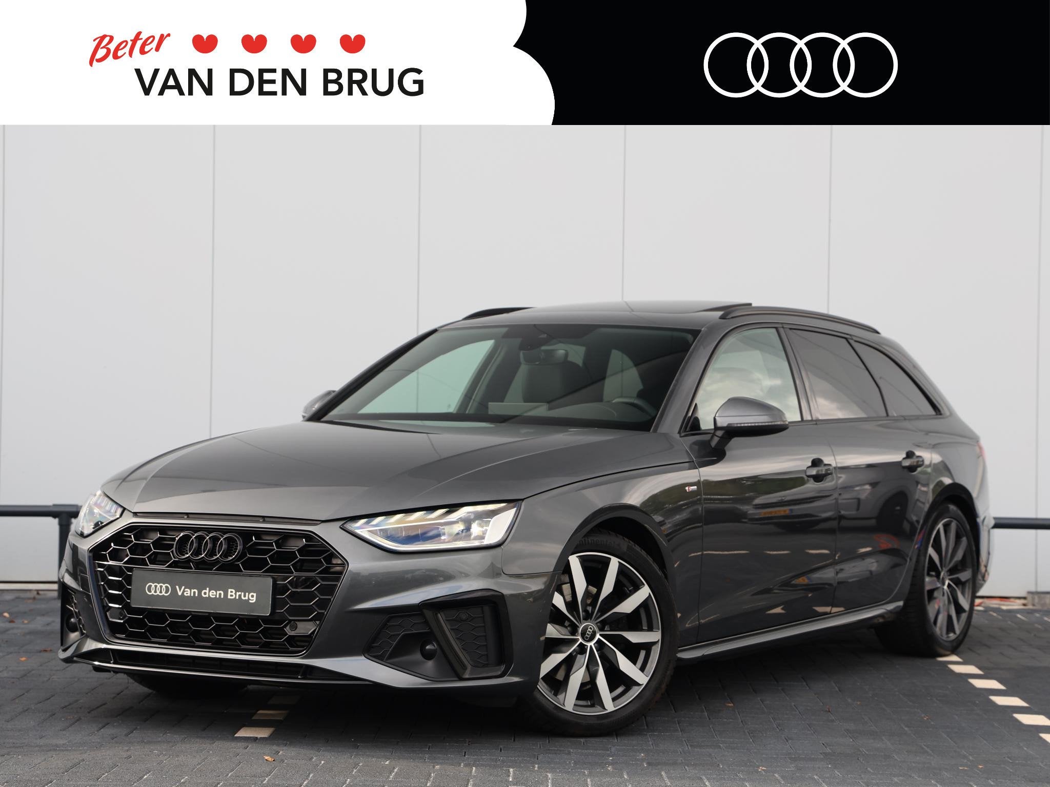 Audi A4 Avant 35 TFSI S edition Competition | Zwenkbare Trek, Auto's, Gebruikt, 4 cilinders, Origineel Nederlands, Zilver of Grijs