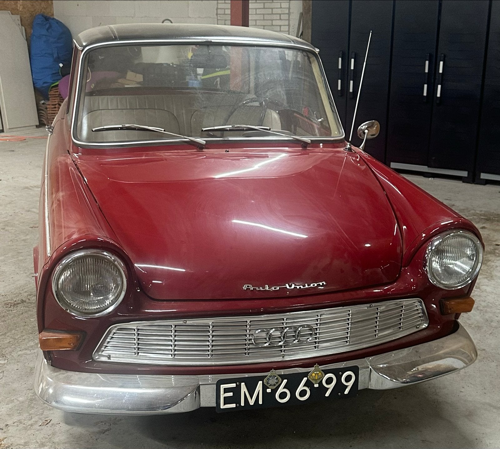 DKW F11 0.8 1965 Rood, Auto's, Beige, Handgeschakeld, Particulier, 3 cilinders